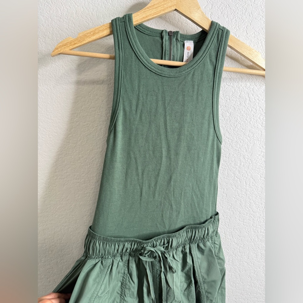 Anthropologie Olive Green Utility Jumpsuit - Picture 10 of 16